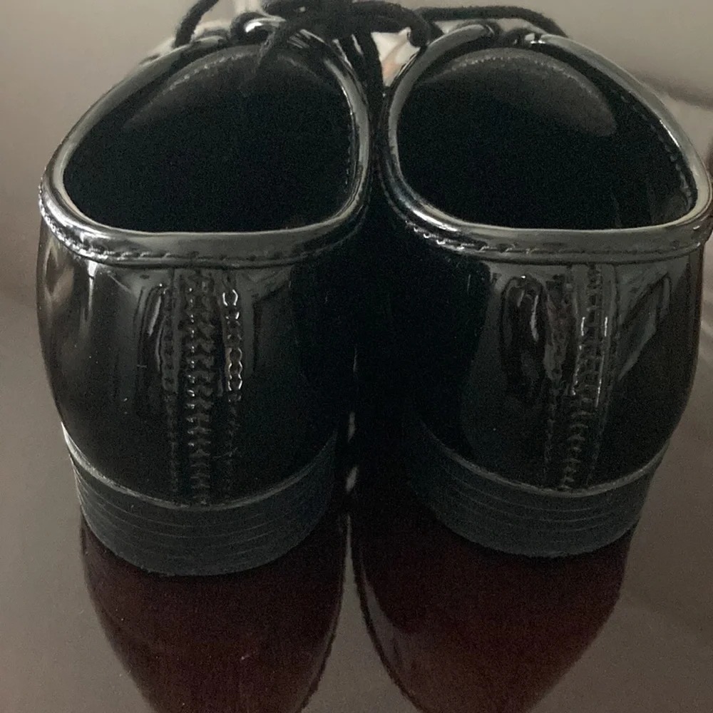 Boy’s Black Patent Lace-Up Dress Shoes